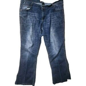 Southpole Jeans Vintage Boys Size 20 Blue Faded Classic Baggy Y2K Demin